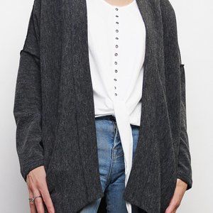 Coin 1804 Cocoon Cardigan Sweater Blue size S